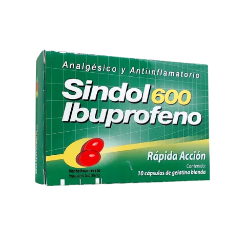 SINDOL 600 MG CAPS BLAND X 10