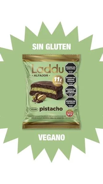 .LADDU ALFAJOR PISTACHO