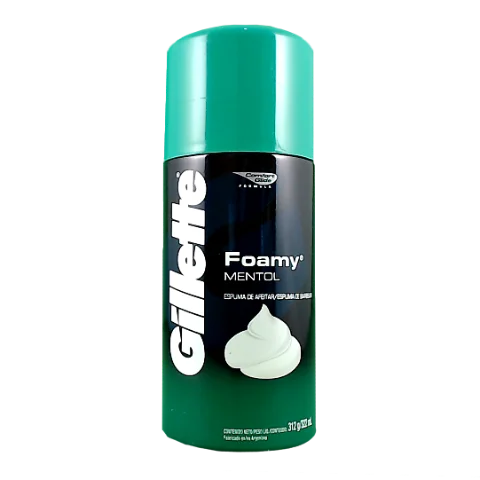 GILLETTE FOAMY MENTOL  X312