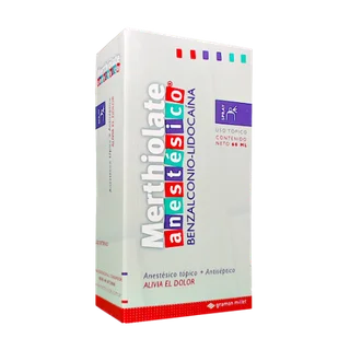 MERTHIOLATE ANESTESI X60ML - Vista 1