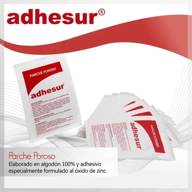 ADHESUR PARCHE POROSO SOBR X2