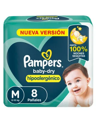 PAMPERS BABYDRY MED      X  8 - Vista 1