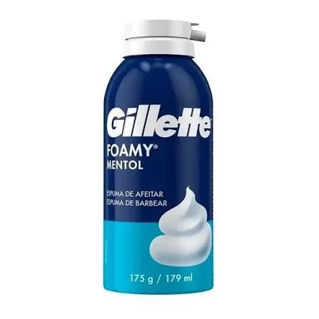 GILLETTE FOAMY MENTOL  X175