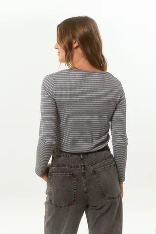 REMERA ML BROCK STRIPE - Vista 2