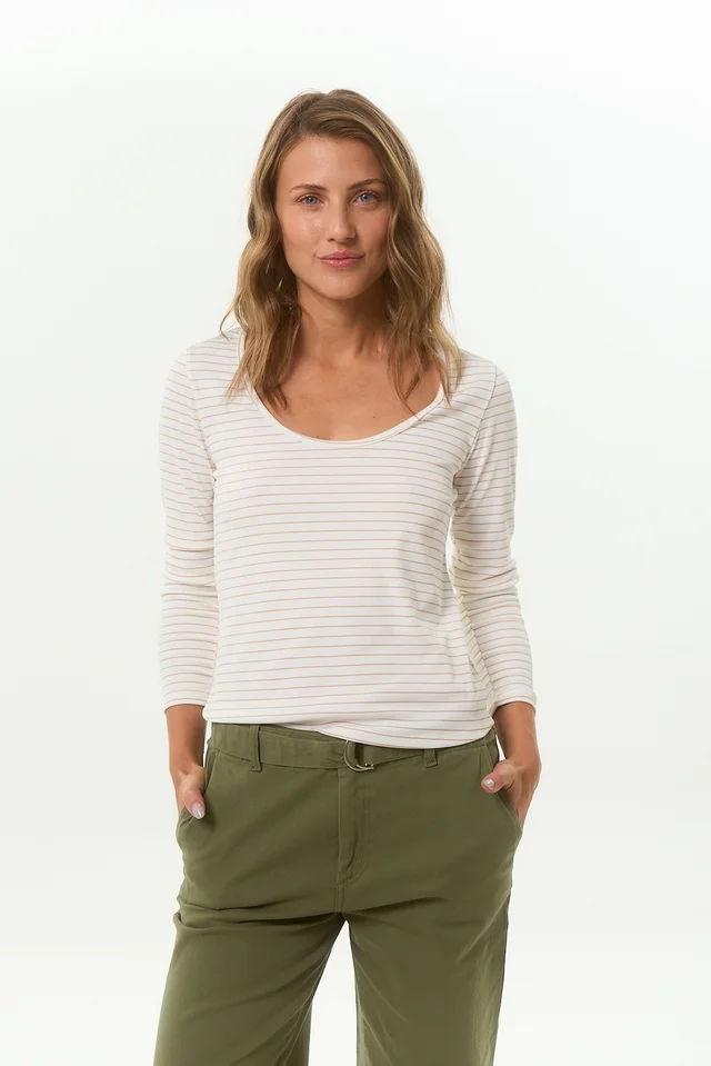 REMERA ML BROCK STRIPE