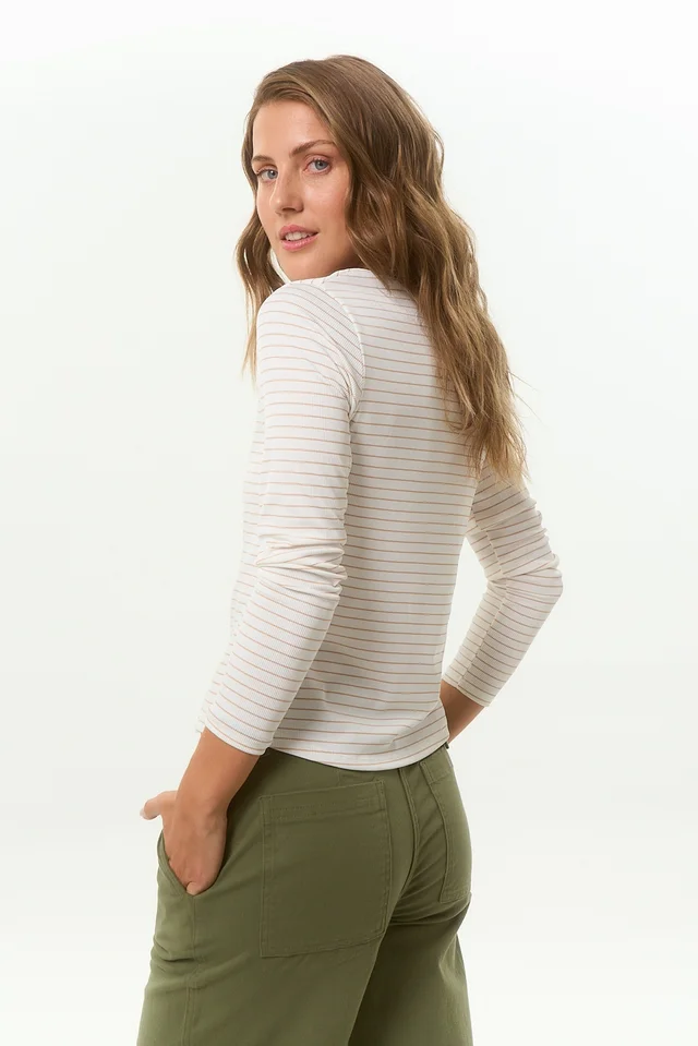 REMERA ML BROCK STRIPE