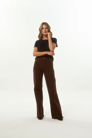 JEANS CULOTTE HALLEY - Vista 1