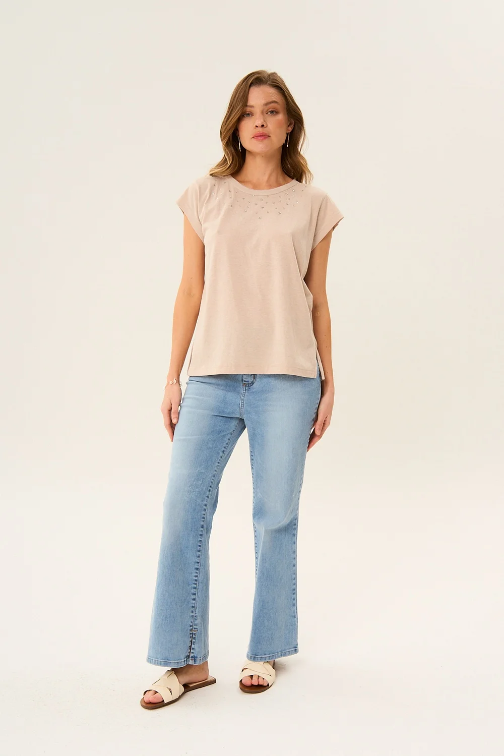 Jeans Cropp Flare Ostia