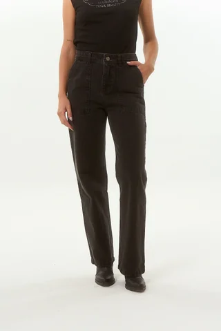 JEANS CARGO SAGITARIO BLACK - Vista 2