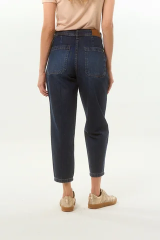 JEANS CHINO MILAN BLUE - Vista 4