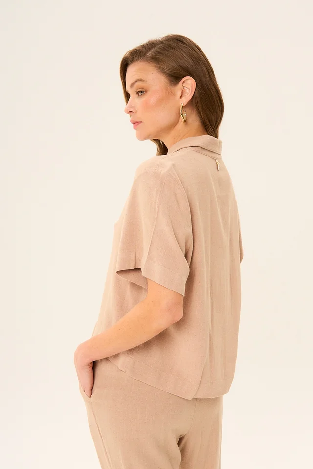 Camisa Linen Fox