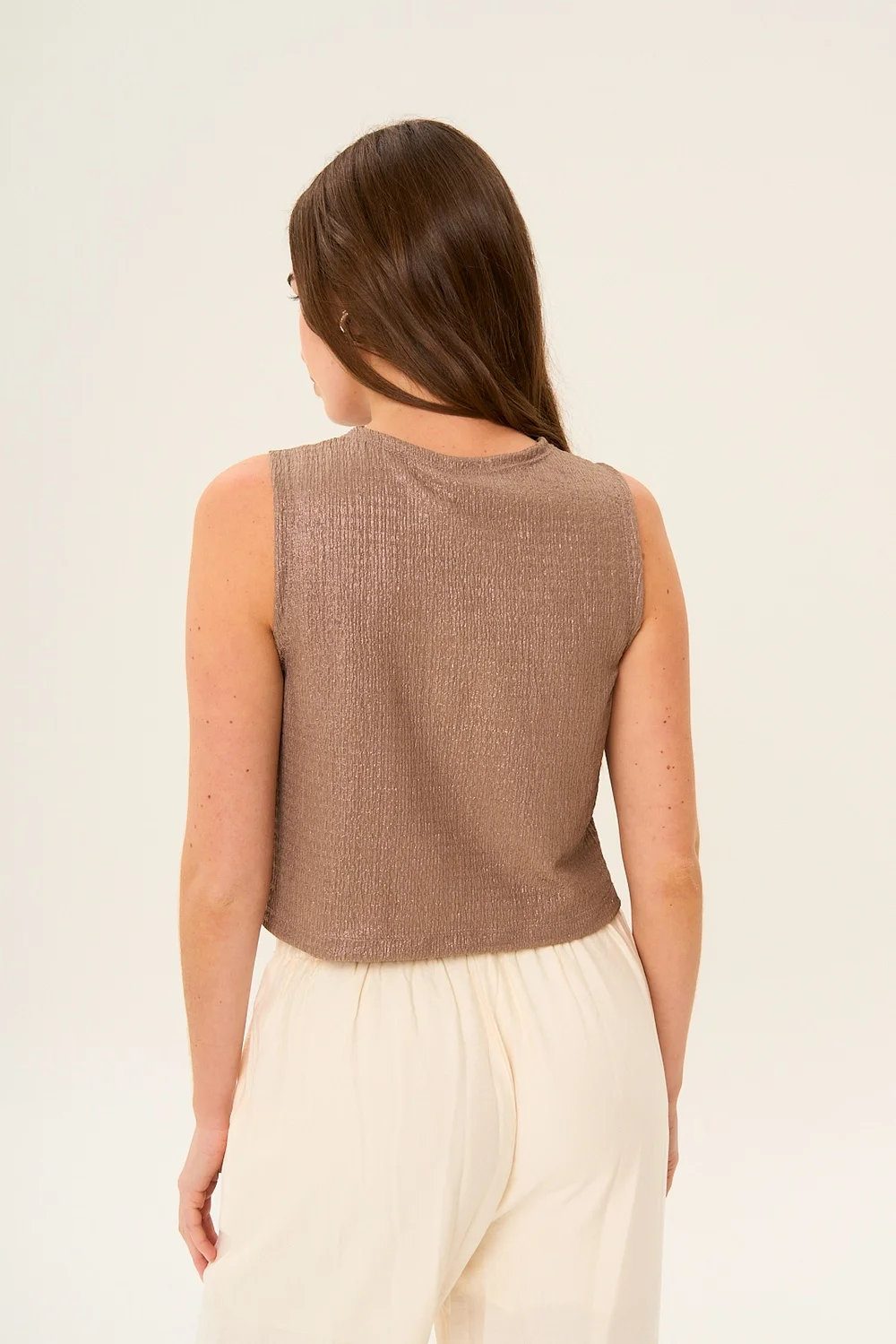 Musculosa Peach