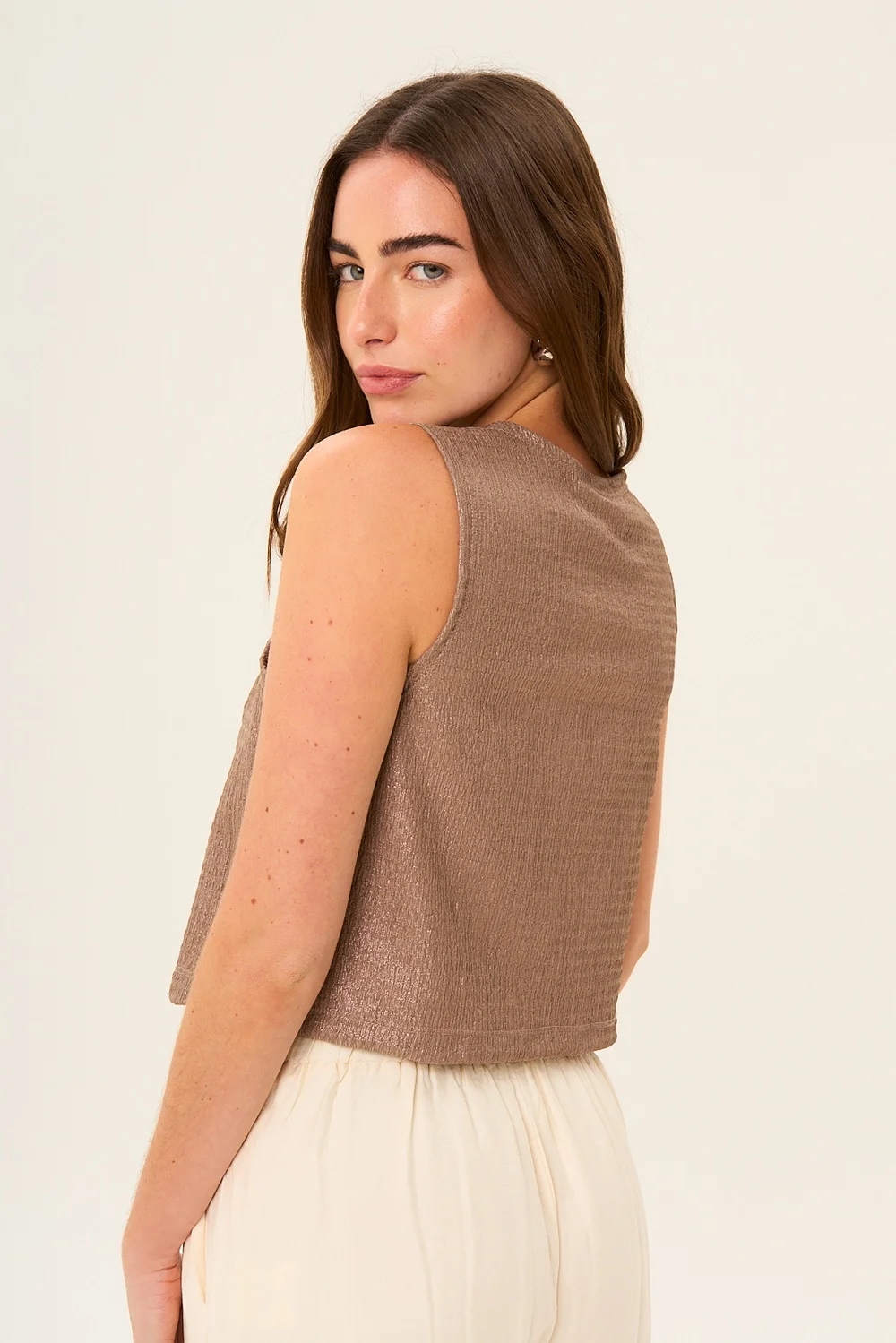 Musculosa Peach