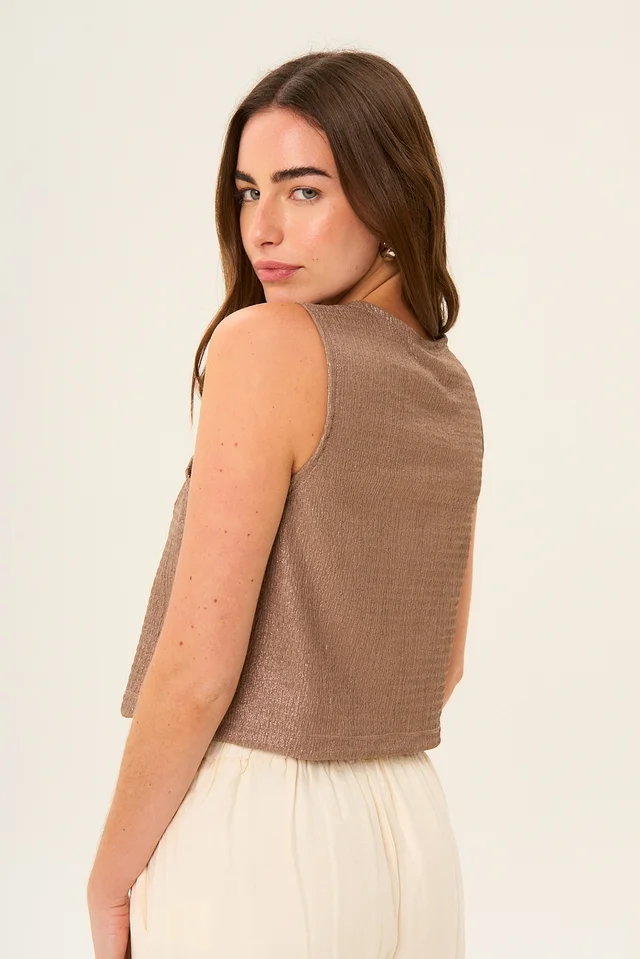 Musculosa Peach