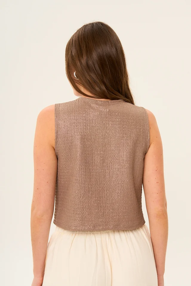 Musculosa Peach