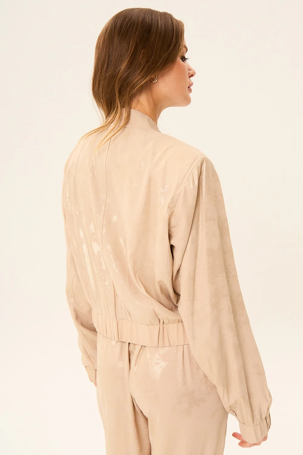 Campera Bomber Caramel