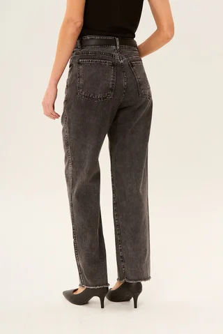 Jeans Straight Churro Black - Vista 4