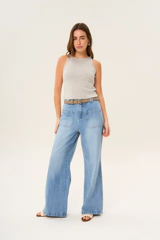 Wide Leg Sam Light - Vista 1