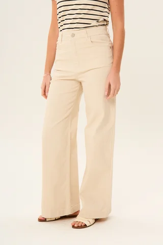 Jeans Wide Leg Cropp Fuzzy - Vista 2