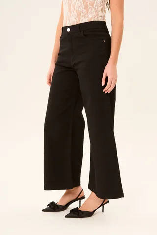 Jeans Wide Leg Mint - Vista 3