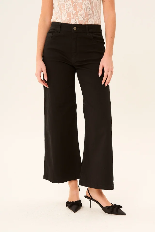 Jeans Wide Leg Mint