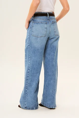 Jeans Wide Leg Collins - Vista 2