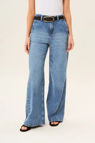 Jeans Wide Leg Collins - Vista 3