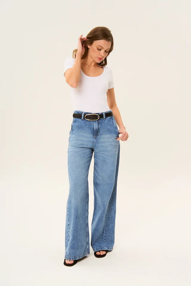 Jeans Wide Leg Collins