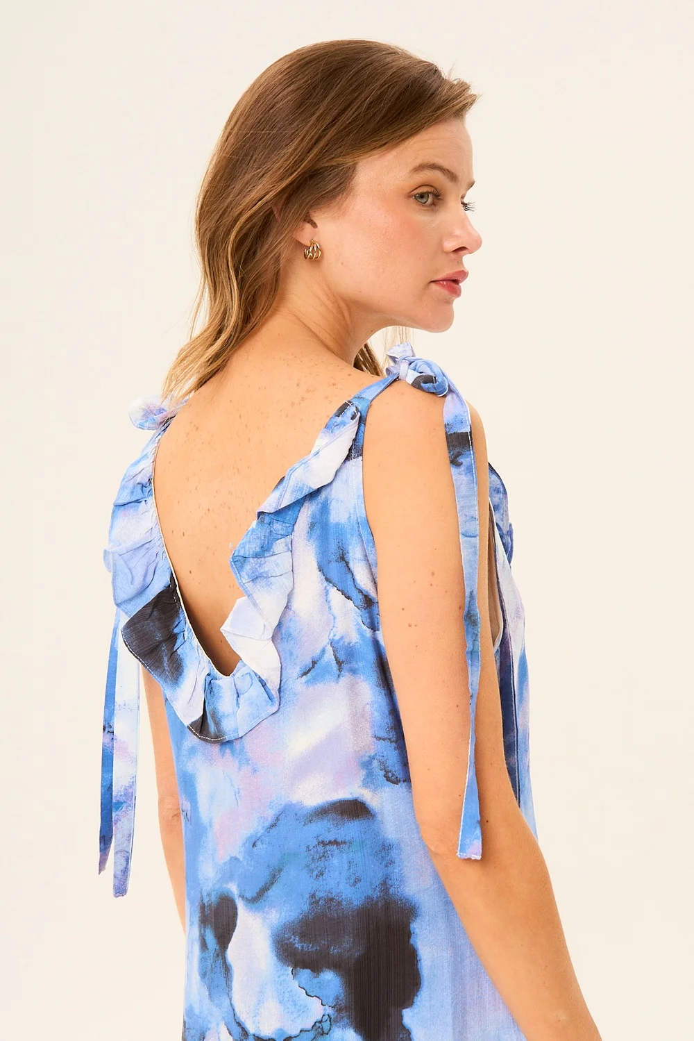 Vestido Tiki Print
