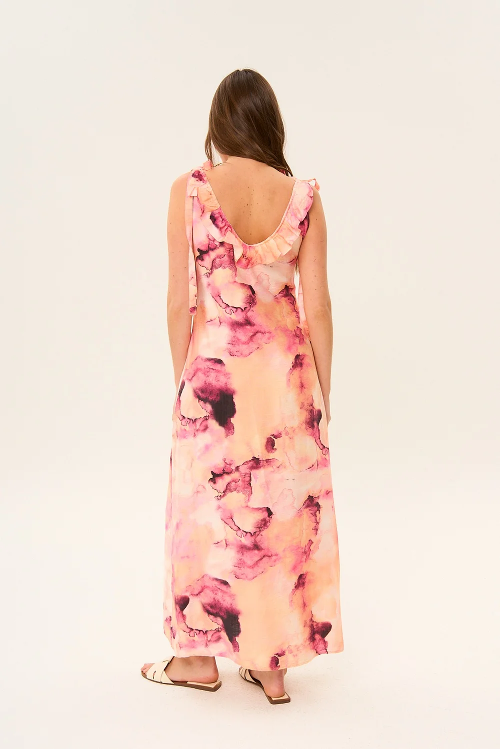 Vestido Tiki Print