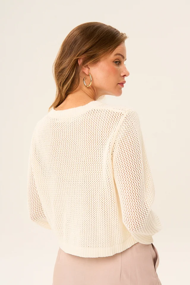 Cardigan Anis