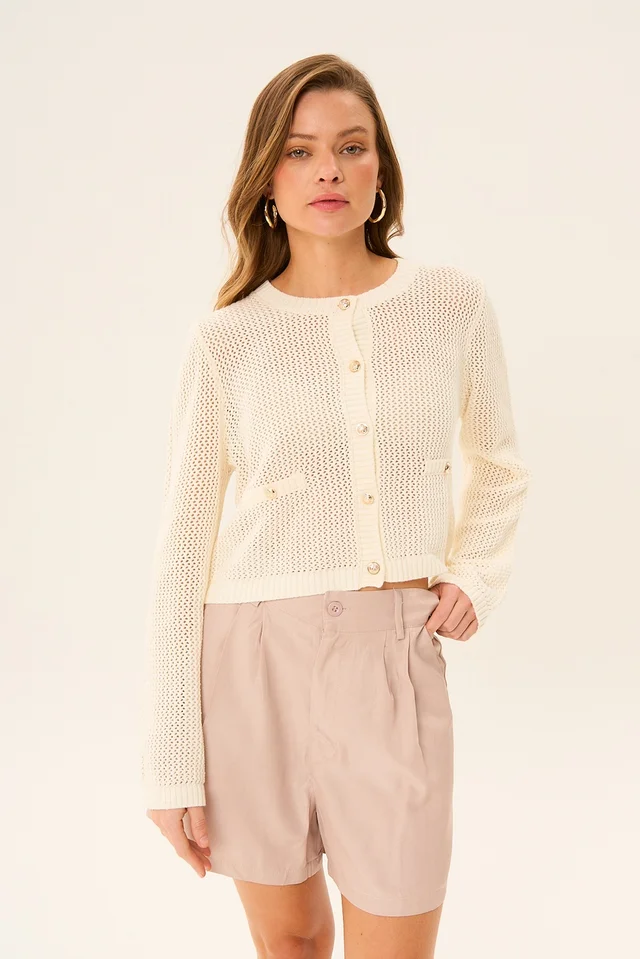 Cardigan Anis