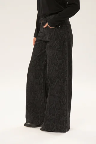 Jeans Wide Leg West - Vista 1
