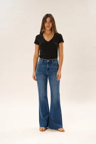 Jeans Bootcut Lorena - Vista 2