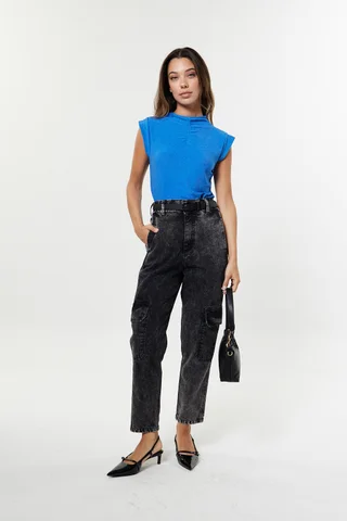 JEANS BAGGY KETEL BLACK - Vista 1