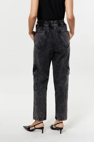 JEANS BAGGY KETEL BLACK - Vista 3