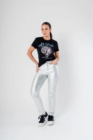 LEGGINS ALBA METALLIC - Vista 1