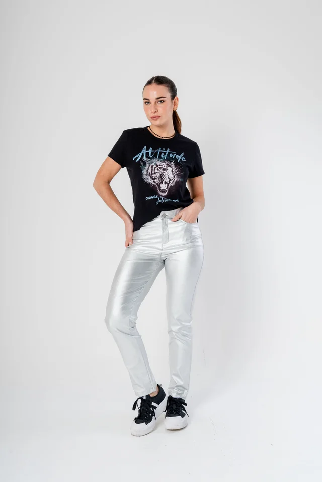 LEGGINS ALBA METALLIC