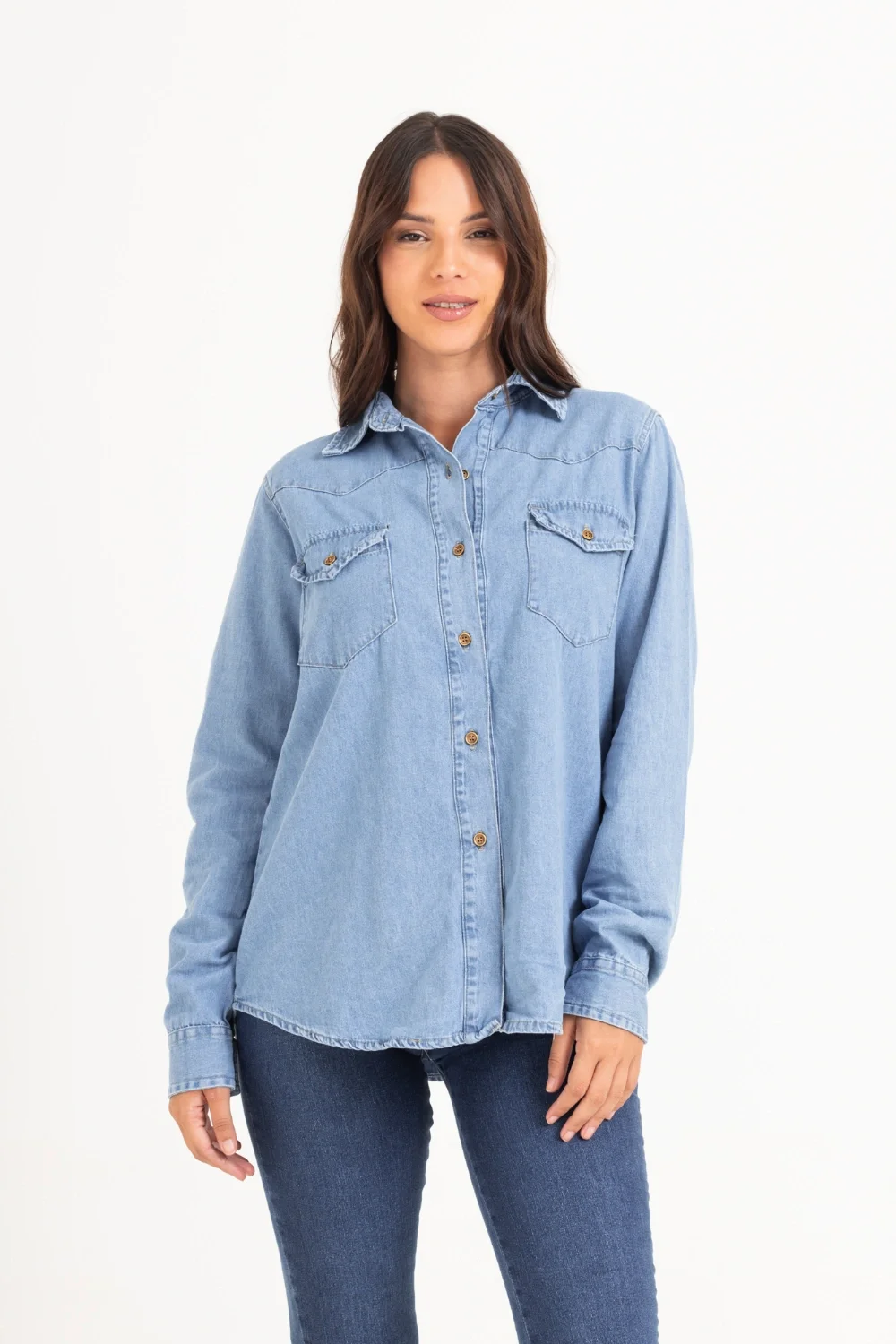 013003A - Camisa Celeste plus