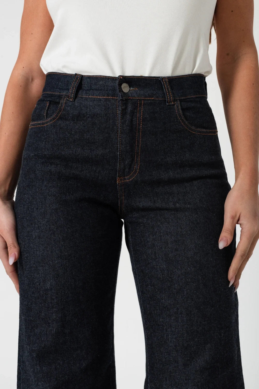 010575A - WIDE LEG COMFORT DARK BLUE PLUS