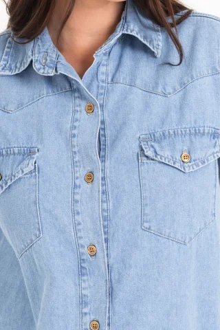 013003A - Camisa Celeste plus - Vista 6