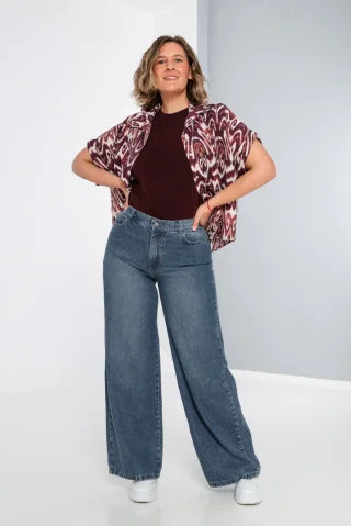 0010579 - JEANS WIDE LOW VINTAGE - Vista 2