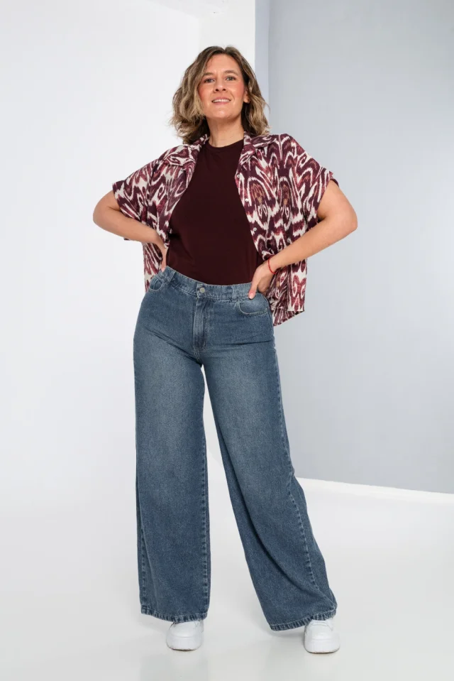 0010579 - JEANS WIDE LOW VINTAGE