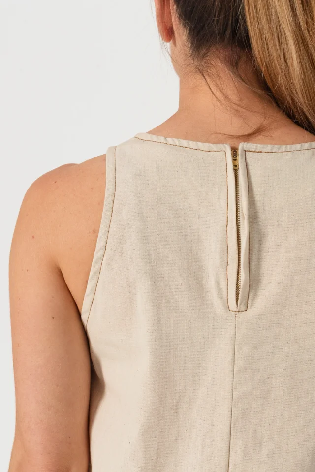007068A - VESTIDO CHIPRE ECRU PLUS