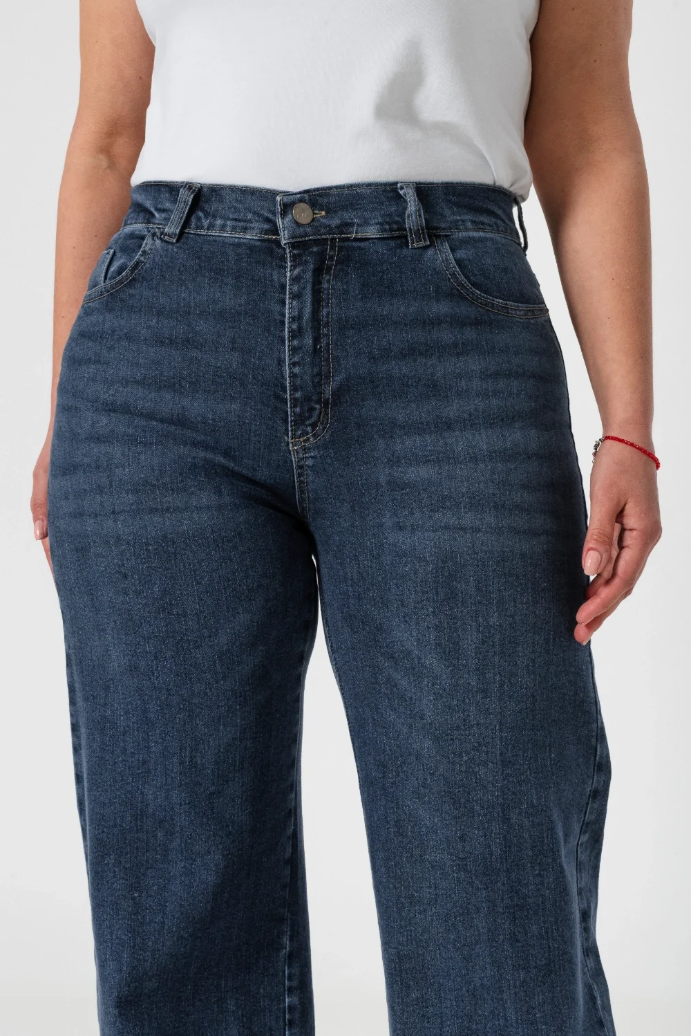 0010580 - WIDE LEG COMFORT WORN BLUE
