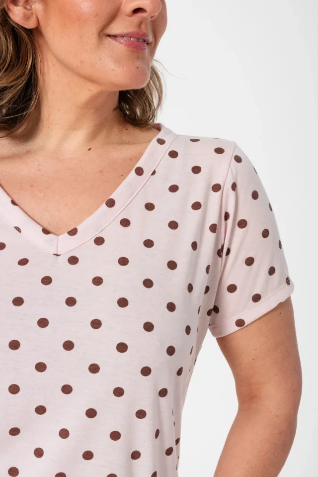 002299A - Y SHIRT SEXY POLKA M/C PLUS