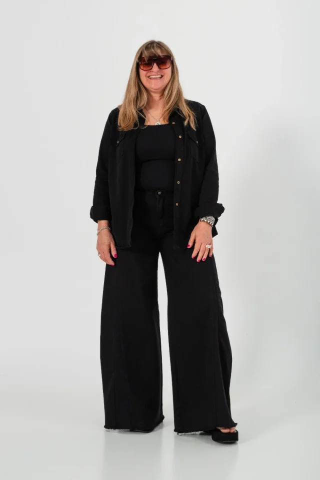 010577A - JEANS CARNABY  BLACK PLUS