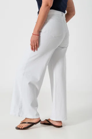 010578A - JEANS WIDE LOW BLANCO PLUS - Vista 4