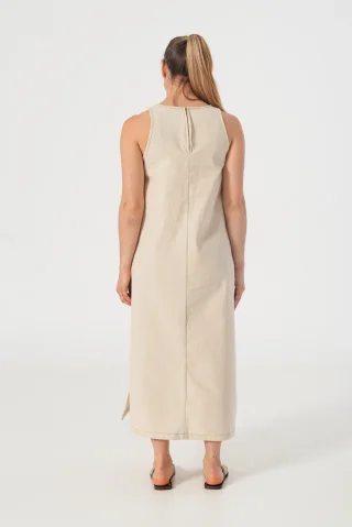 0007068 - VESTIDO CHIPRE ECRU - Vista 4