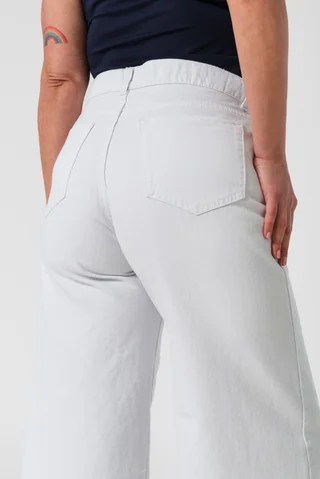 0010578 - JEANS WIDE LOW BLANCO - Vista 5